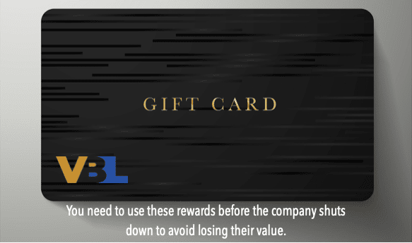 Using gift cards when a business closes due to bankruptcy