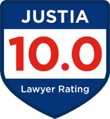 10.0 Lawyer Rating on Justia