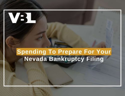 Spending To Prepare For Your Nevada Bankruptcy Filing