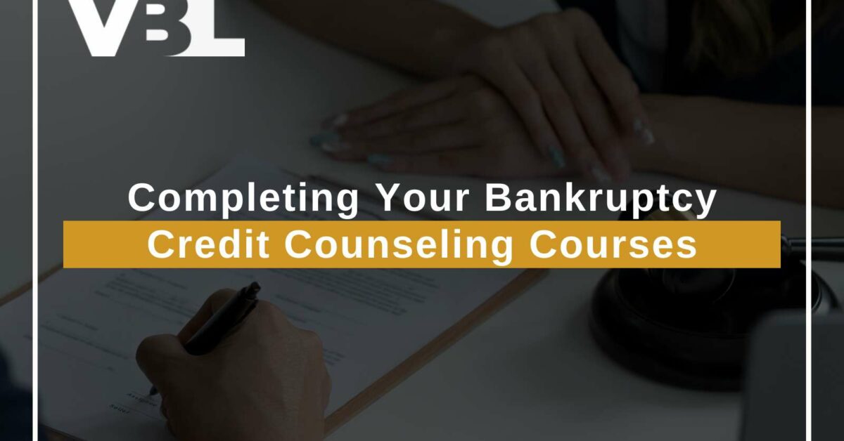 Completing Your Bankruptcy Credit Counseling Courses