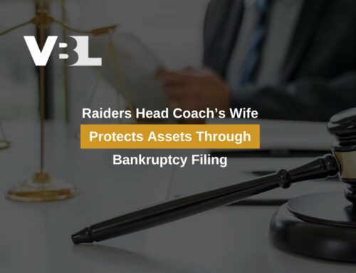 Raiders Head Coach’s Wife Protects Assets Through Bankruptcy Filing