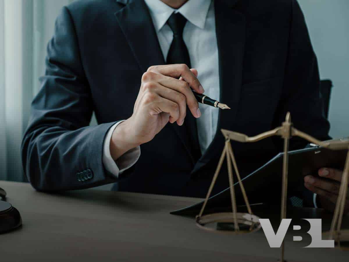 Attorney reviewing documents for Bankruptcy in Las Vegas